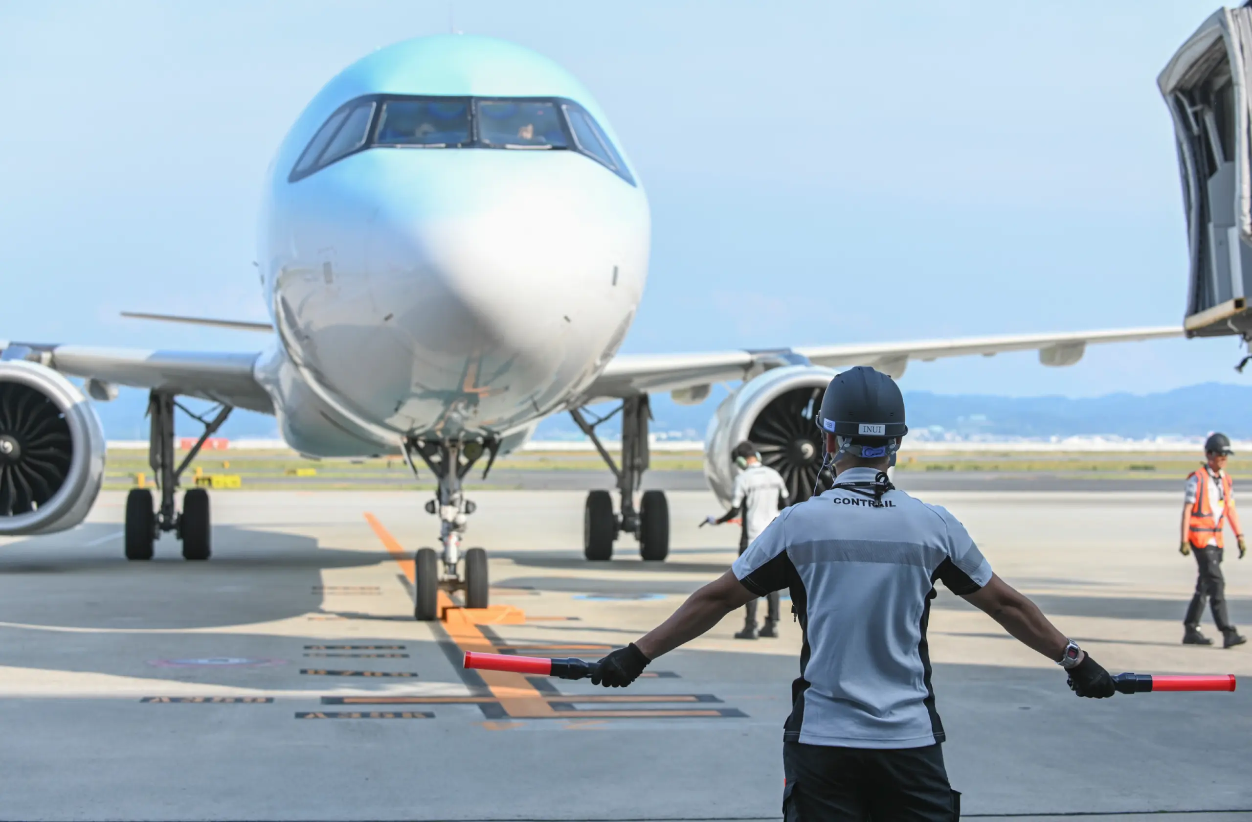 航空機ランプハンドリングサービス業務